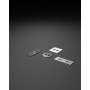 Мебельная USB розетка  ASA VersaPick type A+C титан (060.29Z.00054)