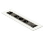 Обертаємий розетковий блок ASA Versaturn 3.0 біле скло 3x220V+USB (060.24F.00032)
