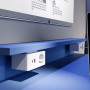 Розетковий блок ASA VersaQ 1x220 бездротова зарядка USB A USB C білий (060.37F.00002)
