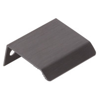 Мебельная ручка накладная Viefe Curve 45×32×36 мм серый брашированный (0117.032.L.31)
