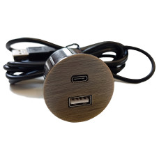 Вбудований USB-зарядний порт ASA Plastici VersaPick 060.29Z.00039