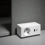 Розетковий блок ASA VersaQ 1x220 бездротова зарядка USB A USB C білий (060.37F.00002)