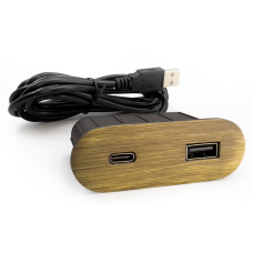 Вбудований USB-зарядний порт ASA Plastici VersaPick 060.29Z.00063
