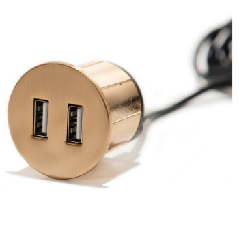 Купить Встраиваемый USB-зарядный порт ASA Plastici VersaPick 060.29Z.00008 РОЗЕТКА В СТОЛЕШНИЦУ от ASA Plastici