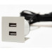 Купити Встраиваемый USB-зарядный порт ASA Plastici VersaPick Zamak 060.29Z.00043 РОЗЕТКА В СТІЛЬНИЦЮ від ASA Plastici - 1