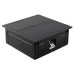 Купити Розеточный блок ASA VersaHit Dual 1x220+1USB 5V IP54 матовый черный (060.15F.00045) РОЗЕТКА В СТІЛЬНИЦЮ від ASA Plastici - 1