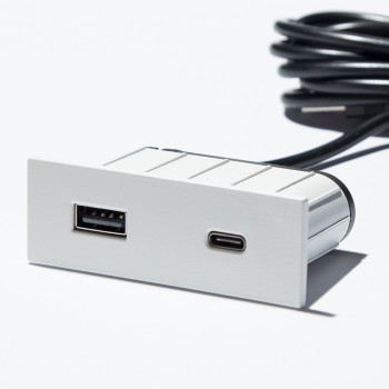 Купить Встраиваемый USB-зарядный порт ASA Plastici VersaPick 060.29Z.00051 РОЗЕТКА В СТОЛЕШНИЦУ от ASA Plastici