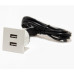 Купити Встраиваемый USB-зарядный порт ASA Plastici VersaPick Zamak 060.29Z.00011 РОЗЕТКА В СТІЛЬНИЦЮ від ASA Plastici - 2