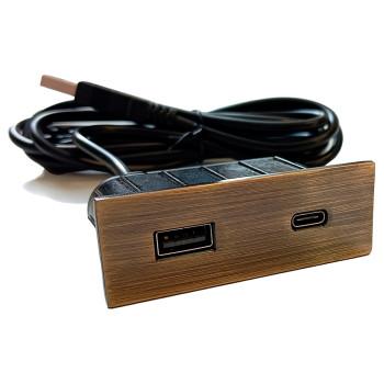 Купити Встраиваемый USB-зарядный порт ASA Plastici VersaPick 060.29Z.00055 РОЗЕТКА В СТІЛЬНИЦЮ від ASA Plastici