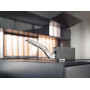 AVENTOS HK top, силовий механізм 23, BLUMOTION, темно-сірий, алюмінієві рамки