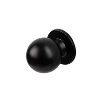 Ручка меблева кнопка GN 3301 (DG 33 G1) чорна