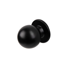 Ручка меблева кнопка GN 3301 (DG 33 G1) чорна