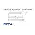 Купити Меблева ручка GTV NORD золото глянець UZ-NORD-128-03) РУЧКИ ДЛЯ МЕБЛІВ від Фурнітура GTV - 1