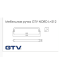 Купити Меблева ручка GTV NORD золото глянець (UZ-NORD-192-03) РУЧКИ ДЛЯ МЕБЛІВ від Фурнітура GTV - 1