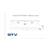 Купить Мебельные ручки GTV L=496мм, черная РУЧКА ПРОФИЛЬ от Фурнитура GTV - 1