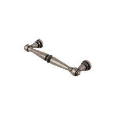 Ручка мебельная Ferro Fiori D 4440.96 античное серебро