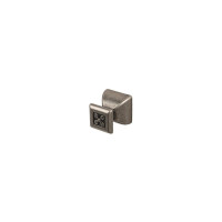 Ручка мебельная кнопка Marella CL 24124.027 сталь