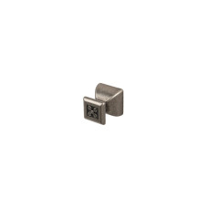 Ручка меблева кнопка Marella CL 24124.027 сталь
