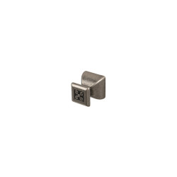 Ручка меблева кнопка Marella CL 24124.027 сталь