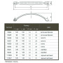 Ручка меблева Marella CL 15900.096 чорний матовий