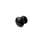 Меблева ручка кнопка кругла GP 1601-1 (DG 16 G1) чорна