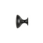 Ручки для мебели круглые Ferro Fiori M 0090.01 графит Soft-touch