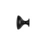 Ручки для мебели круглые Ferro Fiori M 0090.01 черный Soft-touch