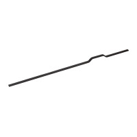 Мебельная ручка профиль Gamet UA131-352-1056-L36 чёрный матовый 