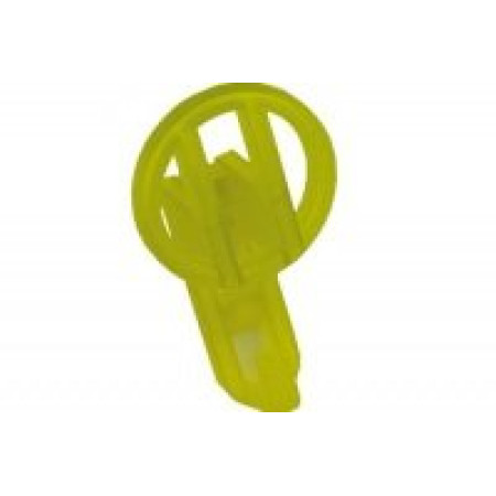 Дитячі гачки для одягу-прозорий жовтий