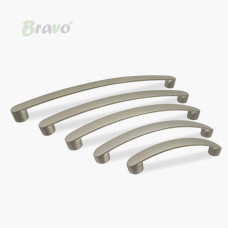 РУЧКА ДЛЯ МЕБЛІВ BRAVO ARC WIND/ 128, САТИН