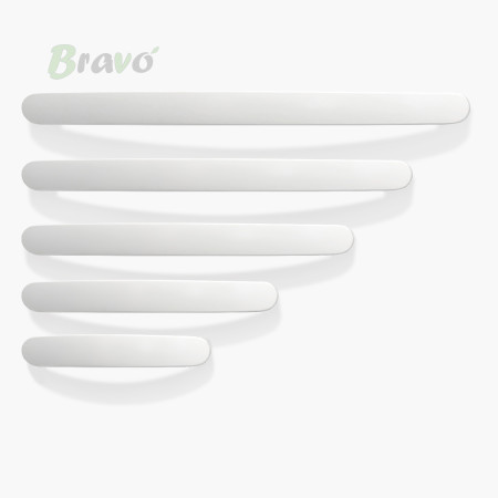 РУЧКА ДЛЯ МЕБЛІВ BRAVO ARC WIND/128,БІЛА