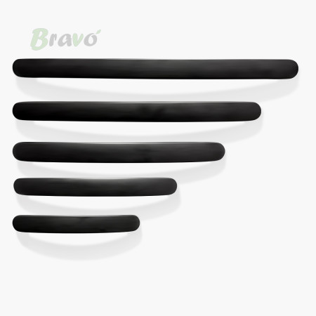 РУЧКА ДЛЯ МЕБЛІВ BRAVO ARC WIND/128,ЧОРНА