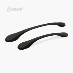 РУЧКА ДЛЯ МЕБЕЛИ BRAVO AZURE/ 160, ЧЕРНАЯ