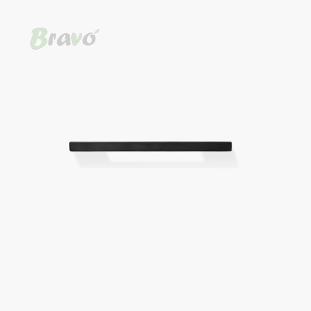 РУЧКА ДЛЯ МЕБЛІВ BRAVO BASTION/ 128, ЧОРНА
