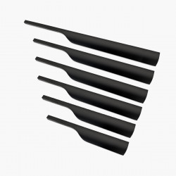 РУЧКА ДЛЯ МЕБЕЛИ BRAVO BEAK LR/ 160/L, ЧЕРНАЯ