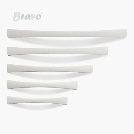 РУЧКА ДЛЯ МЕБЕЛІ BRAVO BUTTERFLY/ 160, БІЛА