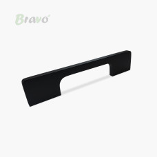РУЧКА ДЛЯ МЕБЛІВ BRAVO BRICK/ 128, ЧОРНА
