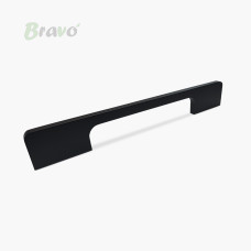РУЧКА ДЛЯ МЕБЛІВ BRAVO BRICK/ 160, ЧОРНА