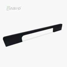 РУЧКА ДЛЯ МЕБЛІВ BRAVO BRICK/ 224, ЧОРНА