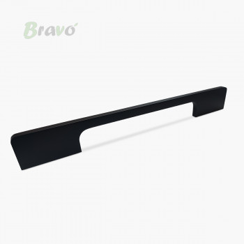 РУЧКА ДЛЯ МЕБЛІВ BRAVO BRICK/ 224, ЧОРНА