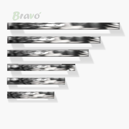 РУЧКА ДЛЯ МЕБЛІВ BRAVO CAROB/ 320,ХРОМ