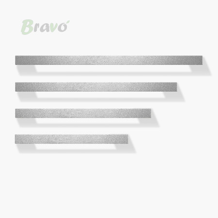 РУЧКА ДЛЯ МЕБЛІВ BRAVO DEMUR/ 192, МАТОВИЙ ХРОМ