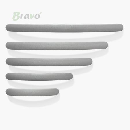 РУЧКА ДЛЯ МЕБЛІВ BRAVO ARC WIND/128,МАТОВИЙ ХРОМ