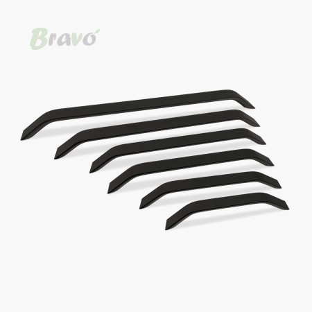 РУЧКА ДЛЯ МЕБЛІВ BRAVO HIGHWAY/ 288, ЧОРНИЙ