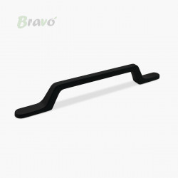 РУЧКА ДЛЯ МЕБЕЛИ BRAVO HOLE/ 128, ЧЕРНЫЙ