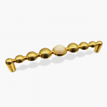 РУЧКА ДЛЯ МЕБЛІВ BRAVO PEARL BALL/ 160, МАТОВЕ ЗОЛОТО