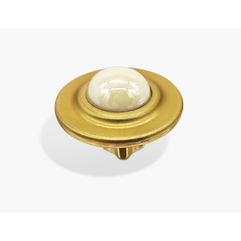 РУЧКА ДЛЯ МЕБЕЛИ  BRAVO PEARL BALL/МАТОВОЕ ЗОЛОТО
