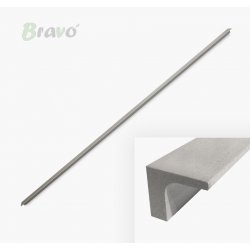 РУЧКА ДЛЯ МЕБЕЛИ BRAVO LONG B МАТОВЫЙ ХРОМ