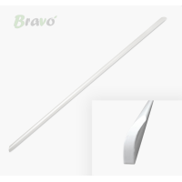 РУЧКА ДЛЯ МЕБЕЛИ BRAVO LONG S БЕЛАЯ
