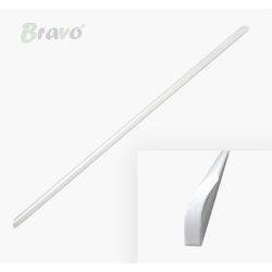 РУЧКА ДЛЯ МЕБЕЛИ BRAVO LONG S БЕЛАЯ